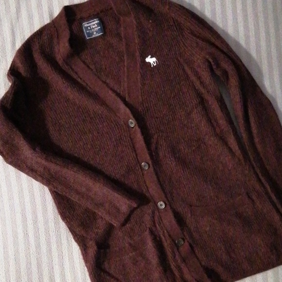 🔴 Abercrombie Boyfriend Cardigan - Picture 3 of 3